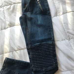 Hudson Jeans StarkMoto Super Skinny Jeans